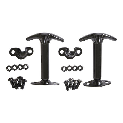 SMITTYBILT | Hood Catch Kit 1987-1995 Jeep Wrangler 41-95 CJ & Wrangler YJ Black Smittybilt |7601