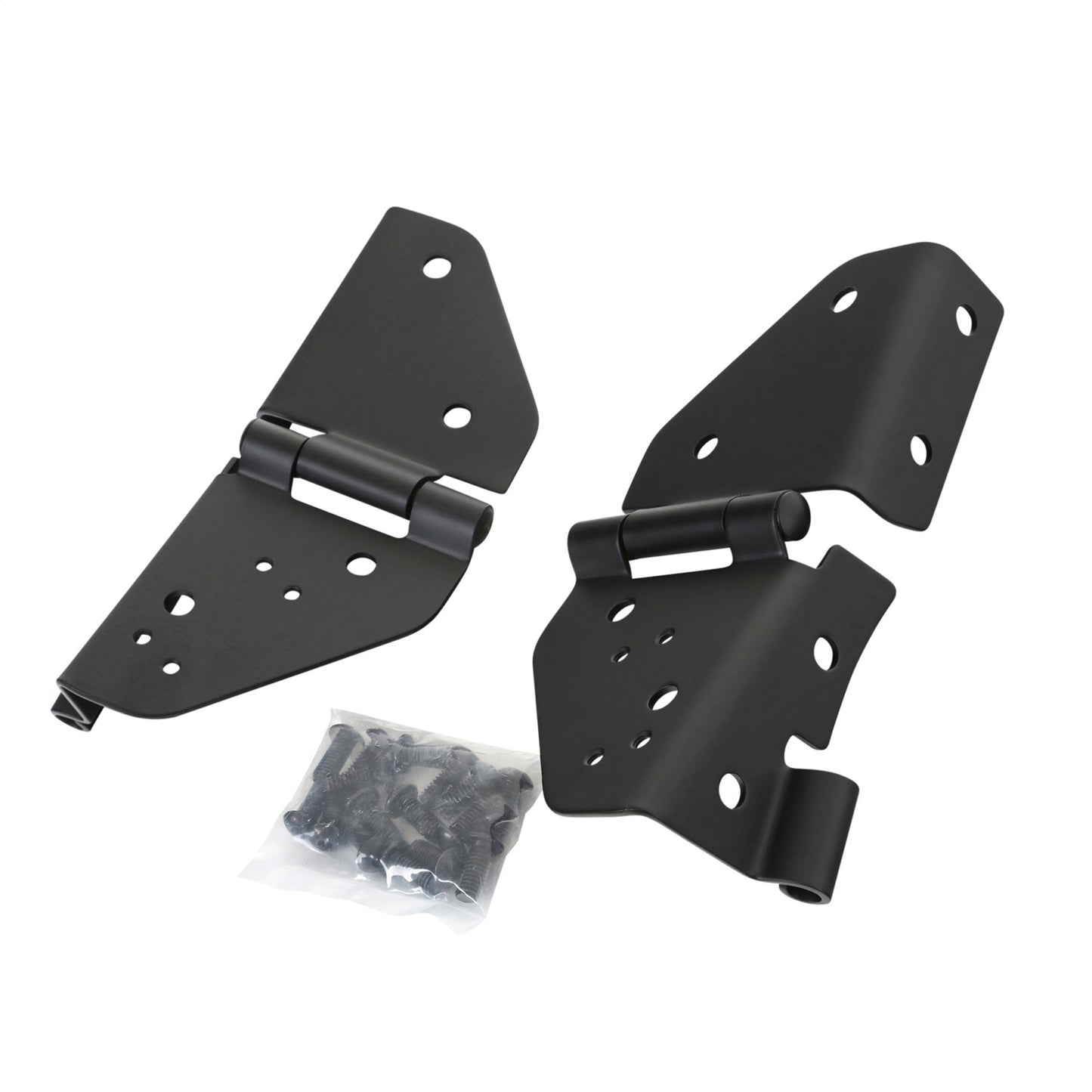 SMITTYBILT | Windshield Hinges 76-95 CJ & Wrangler YJ Black Smittybilt |7603