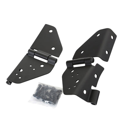 SMITTYBILT | Windshield Hinges 76-95 CJ & Wrangler YJ Black Smittybilt |7603