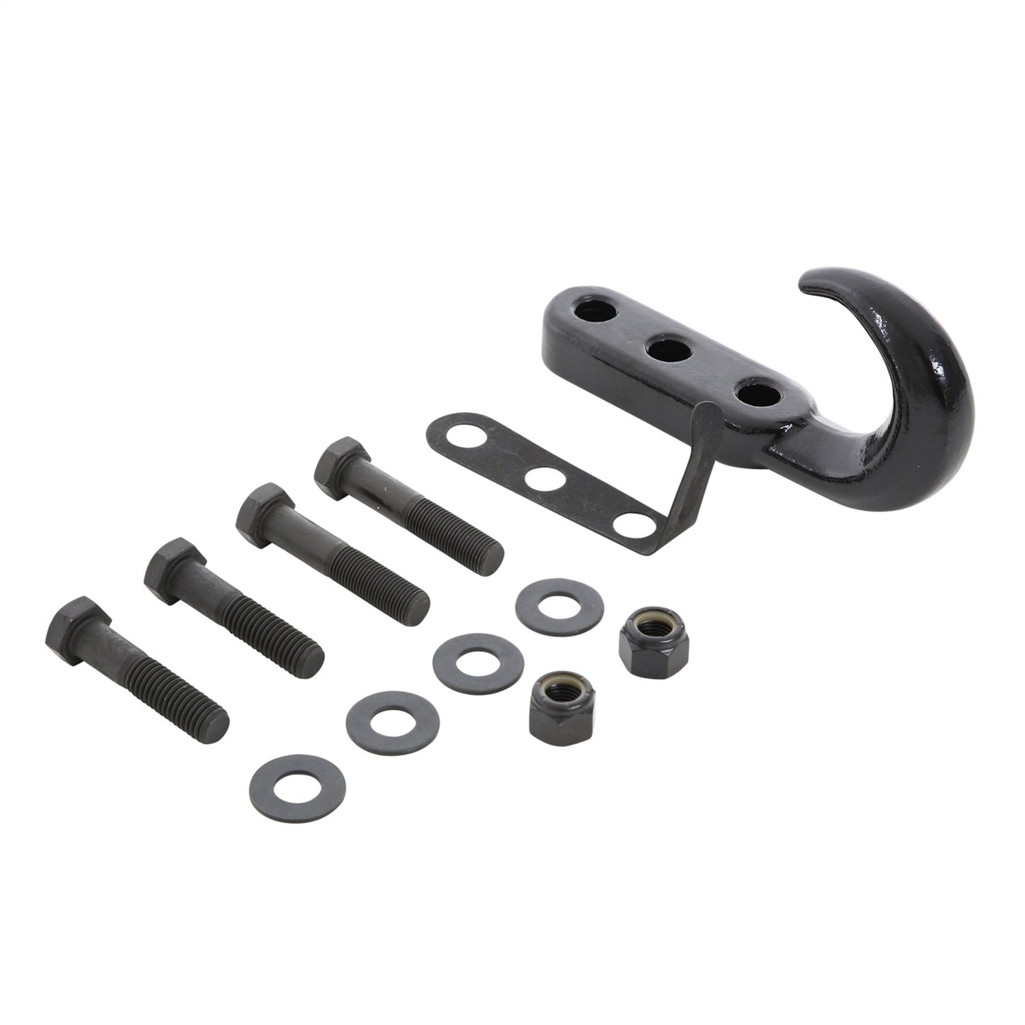 SMITTYBILT | Tow Hook Kit 76-06 CJ & Wrangler YJ/TJ/LJ Black Smittybilt |7605