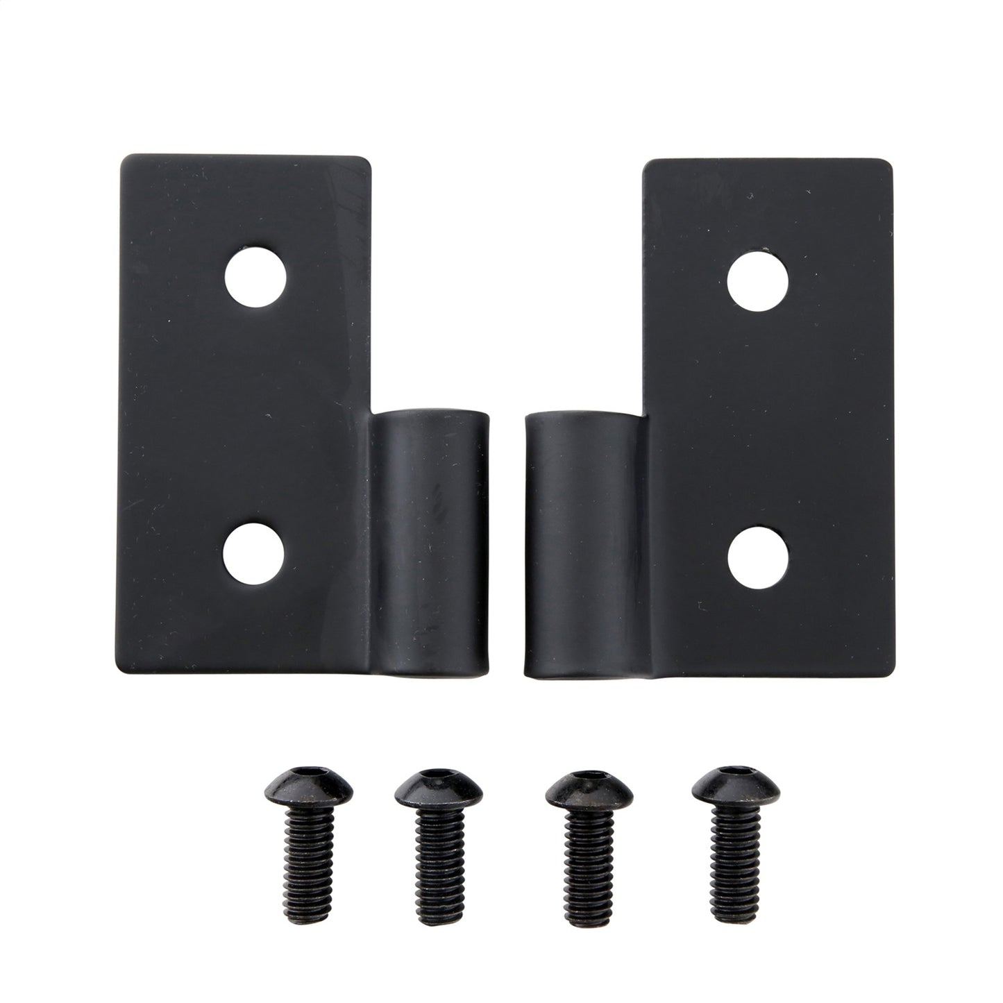 SMITTYBILT | Lower Door Hinge Brackets 76-06 CJ & Wrangler YJ/TJ/LJ Black Smittybilt |7607