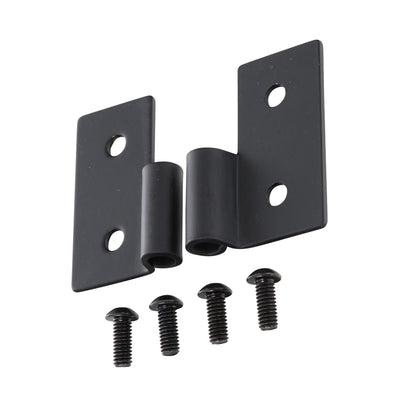 SMITTYBILT | Lower Door Hinge Brackets 76-06 CJ & Wrangler YJ/TJ/LJ Black Smittybilt |7607