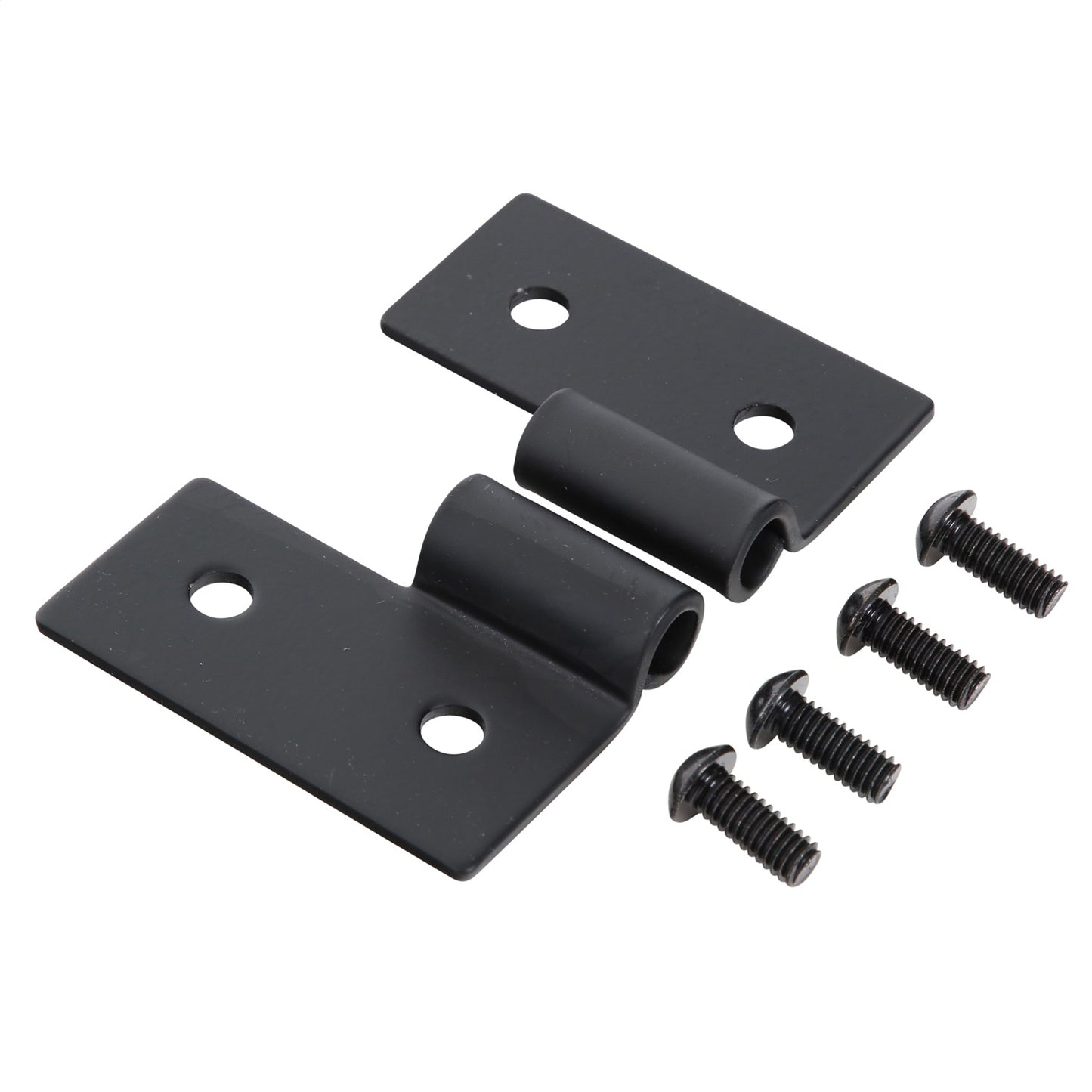 SMITTYBILT | Lower Door Hinge Brackets 76-06 CJ & Wrangler YJ/TJ/LJ Black Smittybilt |7607