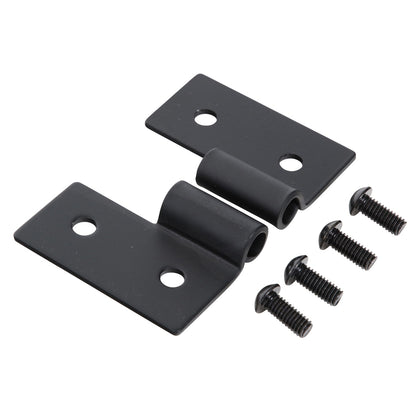 SMITTYBILT | Lower Door Hinge Brackets 76-06 CJ & Wrangler YJ/TJ/LJ Black Smittybilt |7607