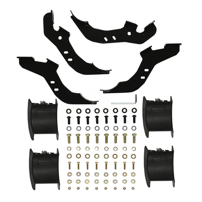 Westin PRO TRAXX 4 Nerf Steps 2021-2024 Ford Bronco 2dr