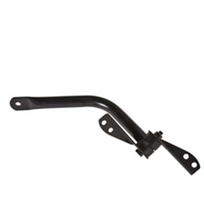 Smittybilt Side Mirror Kit Pair Black No Drill Installation Fits YJ w/Aftermarket Hinges I 7617