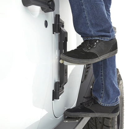 SMITTYBILT | Atlas Door Steps 2007-Up Jeep Wrangler JK/JL/JT Smittybilt |7630