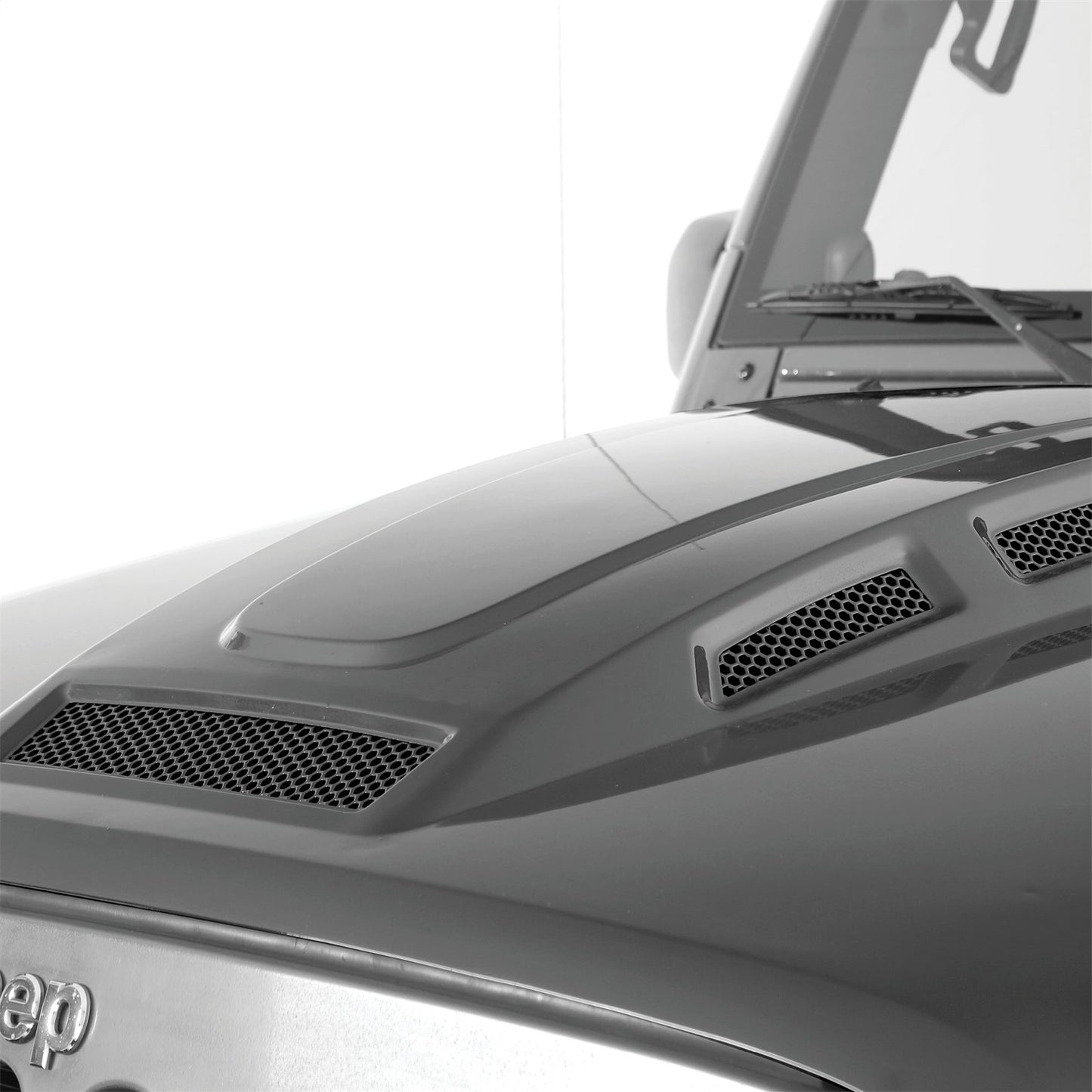 SMITTYBILT | Hemi Vented Hood 07-18 Wrangler JK Smittybilt |76500
