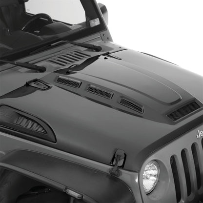 SMITTYBILT | Hemi Vented Hood 07-18 Wrangler JK Smittybilt |76500