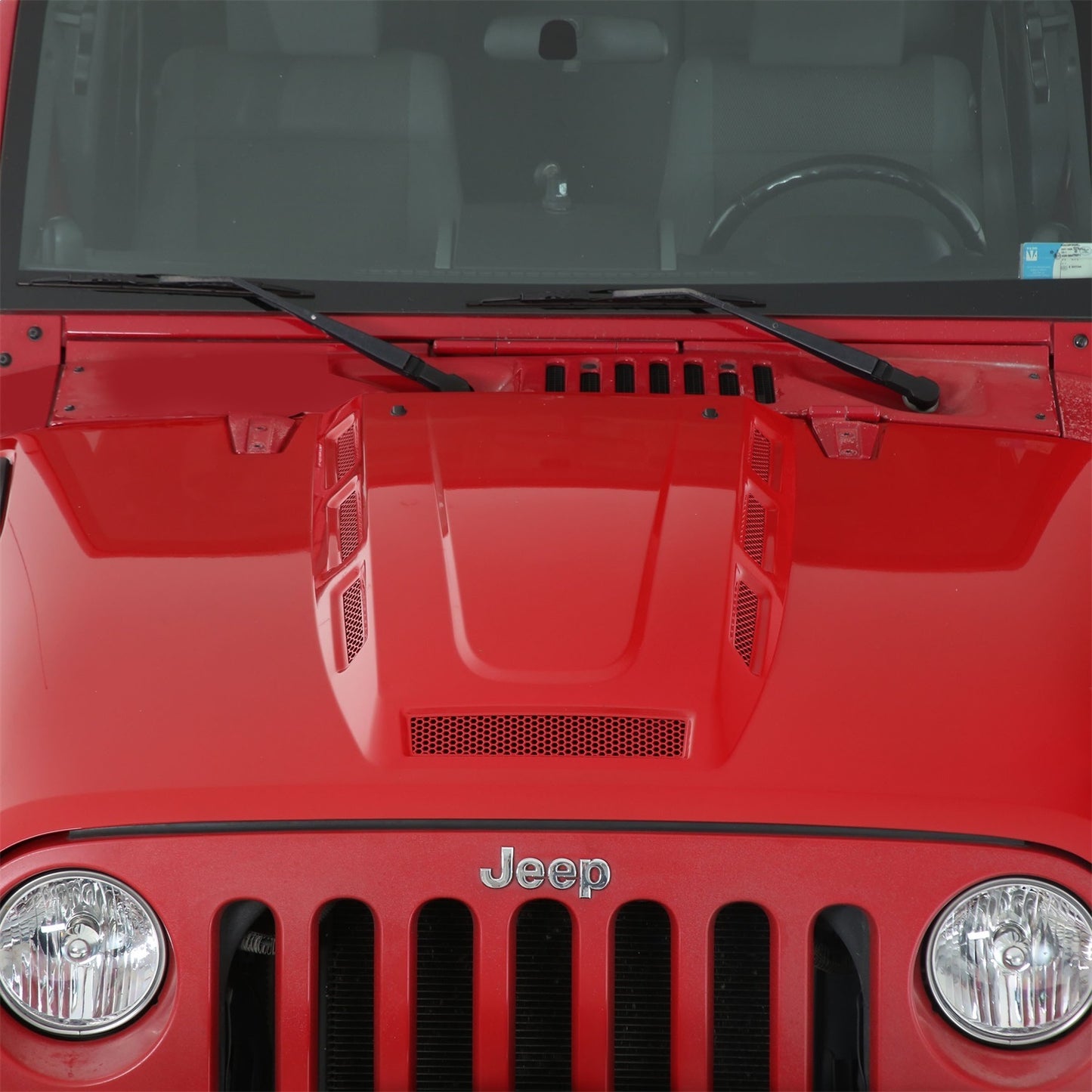 SMITTYBILT | Hemi Vented Hood 07-18 Wrangler JK Smittybilt |76500