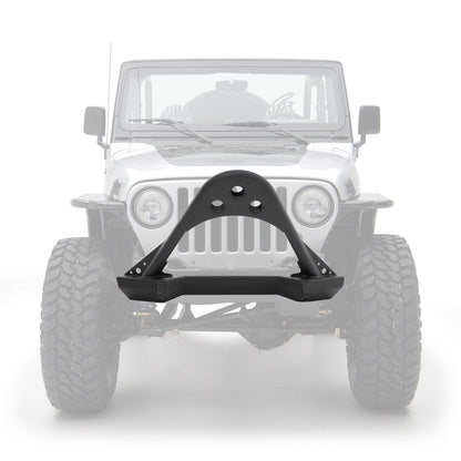 SMITTYBILT | SRC Front Stinger Bumper Black Textured 87-06 Wrangler YJ/TJ/LJ Smittybilt |76521
