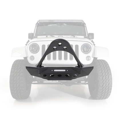 SMITTYBILT | SRC Front Stinger Bumper Black Textured 07-18 Wrangler JK 2/4 Door Smittybilt |76524