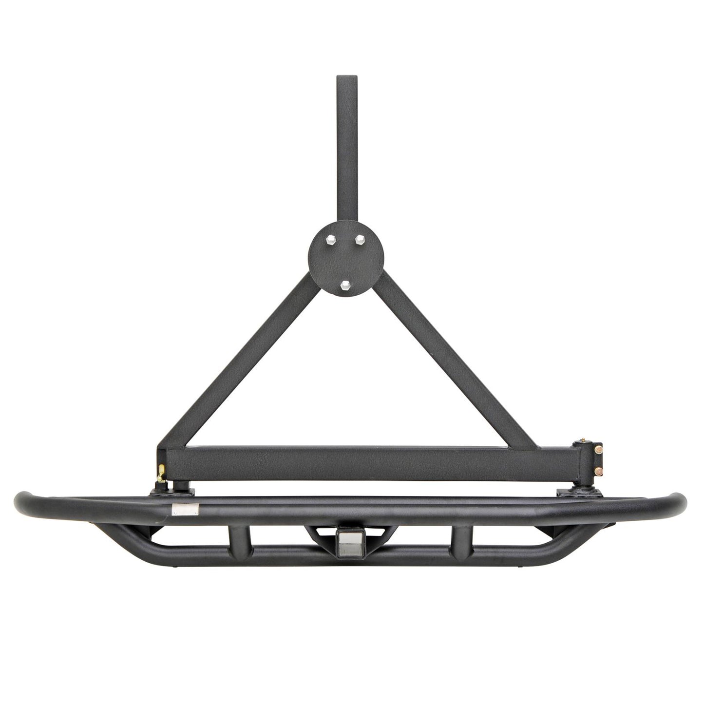 SMITTYBILT | SRC Rear Bumper W/Tire Carrier Black Textured 87-06 Wrangler YJ/TJ/LJ Smittybilt |76621