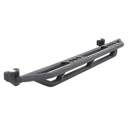 SMITTYBILT | SRC Side Armor Rocker Panel Guard Black Textured 07-18 Wrangler JK 4 Door Smittybilt |76634
