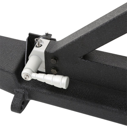 SMITTYBILT | XRC Rear Swing Away Black Textured 87-06 Wrangler YJ/TJ/LJ Smittybilt |76654