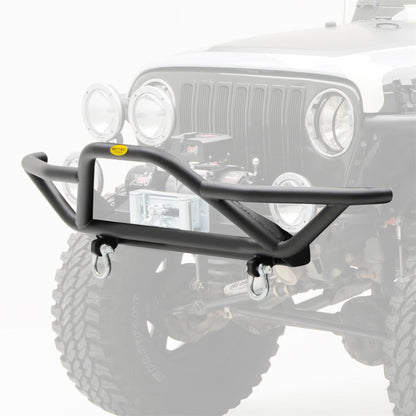 SMITTYBILT | SRC Front Bumper 87-06 Wrangler YJ/TJ/LJ Black Textured Smittybilt |76721