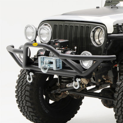 SMITTYBILT | SRC Front Bumper 87-06 Wrangler YJ/TJ/LJ Black Textured Smittybilt |76721