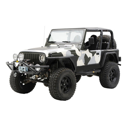 SMITTYBILT | SRC Front Bumper 87-06 Wrangler YJ/TJ/LJ Black Textured Smittybilt |76721