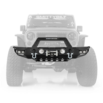 SMITTYBILT | Stryker Front Bumper Center section Only 2007-2020 Jeep Wrangler JL/JK Smittybilt |76730