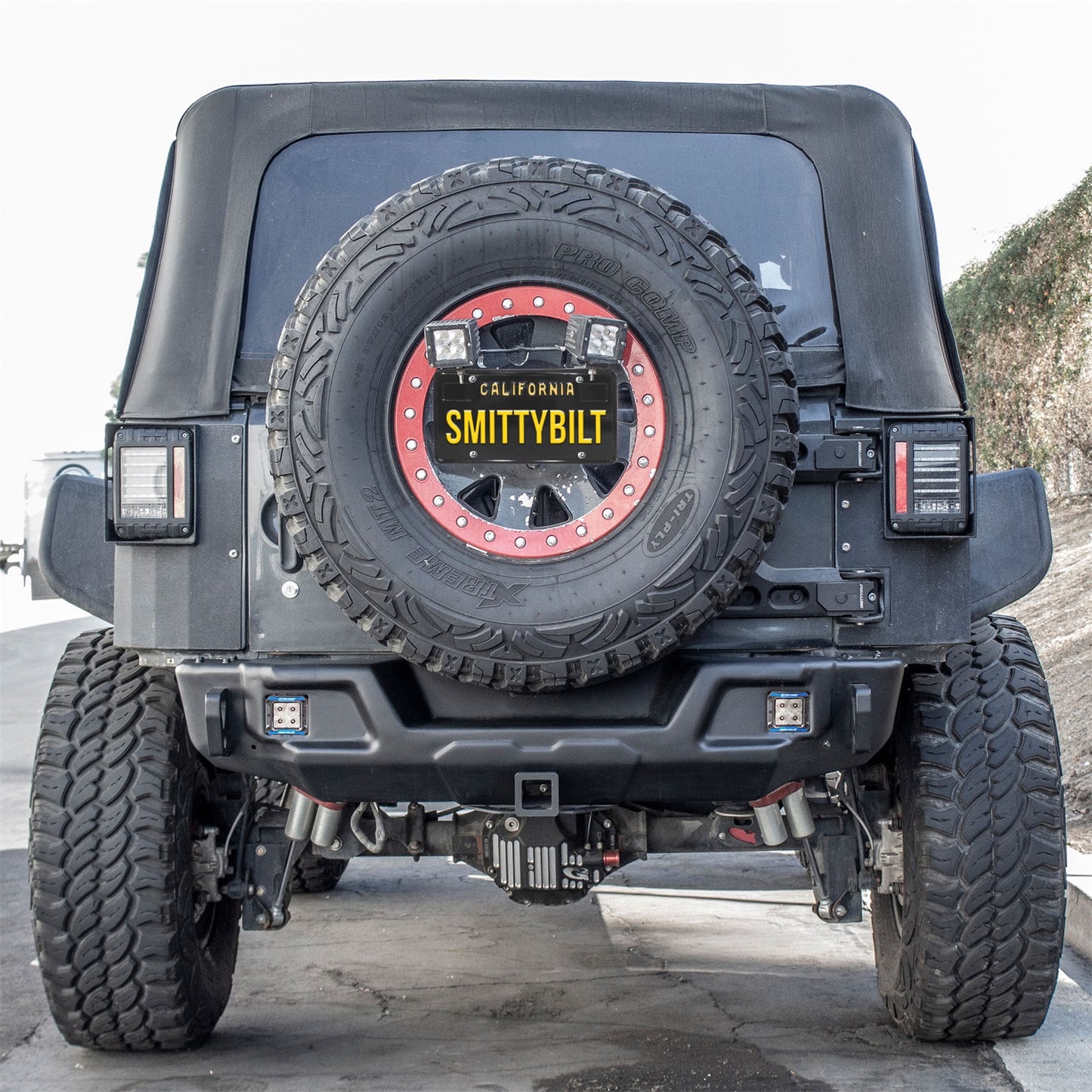 SMITTYBILT | Stryker Rear Bumper |76732