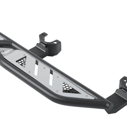 SMITTYBILT | Apollo Sliders 2007-2018 Jeep Wrangler JK 4 Door Gloss Black Smittybilt |76734