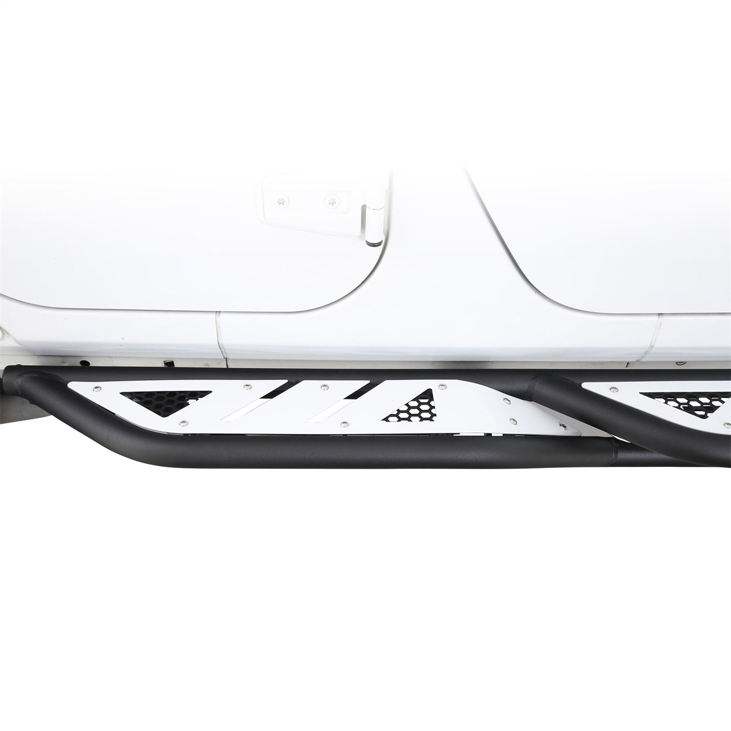 SMITTYBILT | Apollo Sliders 2007-2018 Jeep Wrangler JK 4 Door Gloss Black Smittybilt |76734