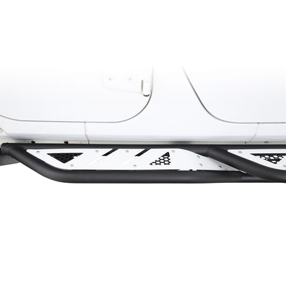 SMITTYBILT | Apollo Sliders 2007-2018 Jeep Wrangler JK 4 Door Gloss Black Smittybilt |76734