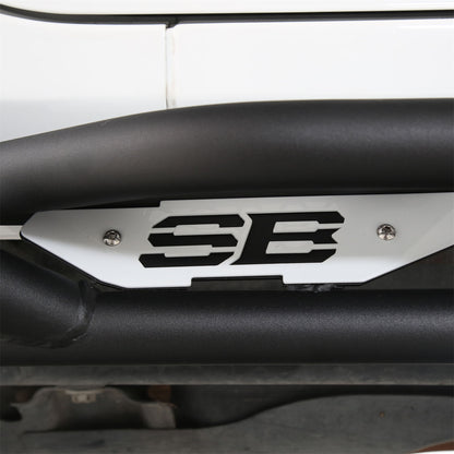 SMITTYBILT | Apollo Sliders 2007-2018 Jeep Wrangler JK 4 Door Gloss Black Smittybilt |76734