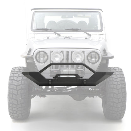 SMITTYBILT | XRC Front Bumper Black Textured 97-06 Wrangler TJ/LJ Smittybilt |76800