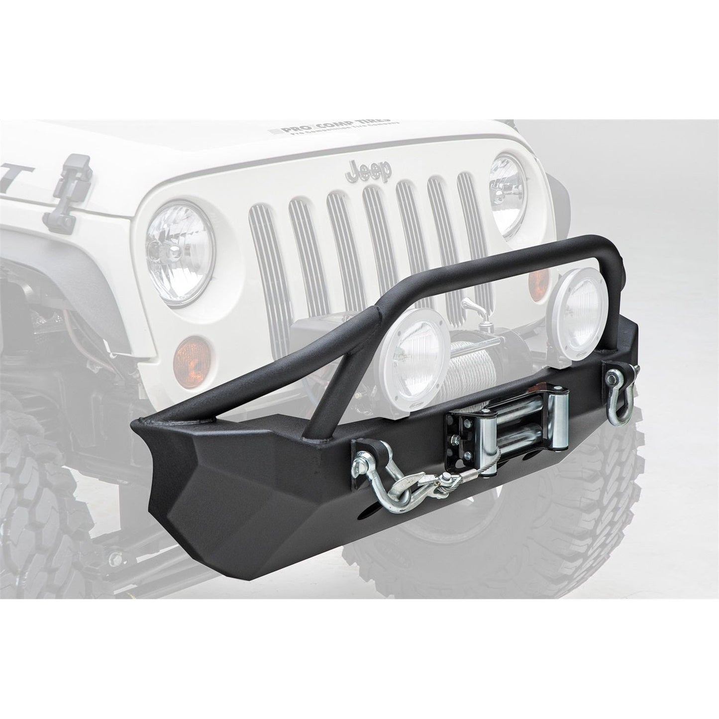 SMITTYBILT | XRC Front Bumper W Winch 84-01 Cherokee XJ 2/4 Door Smittybilt |76806