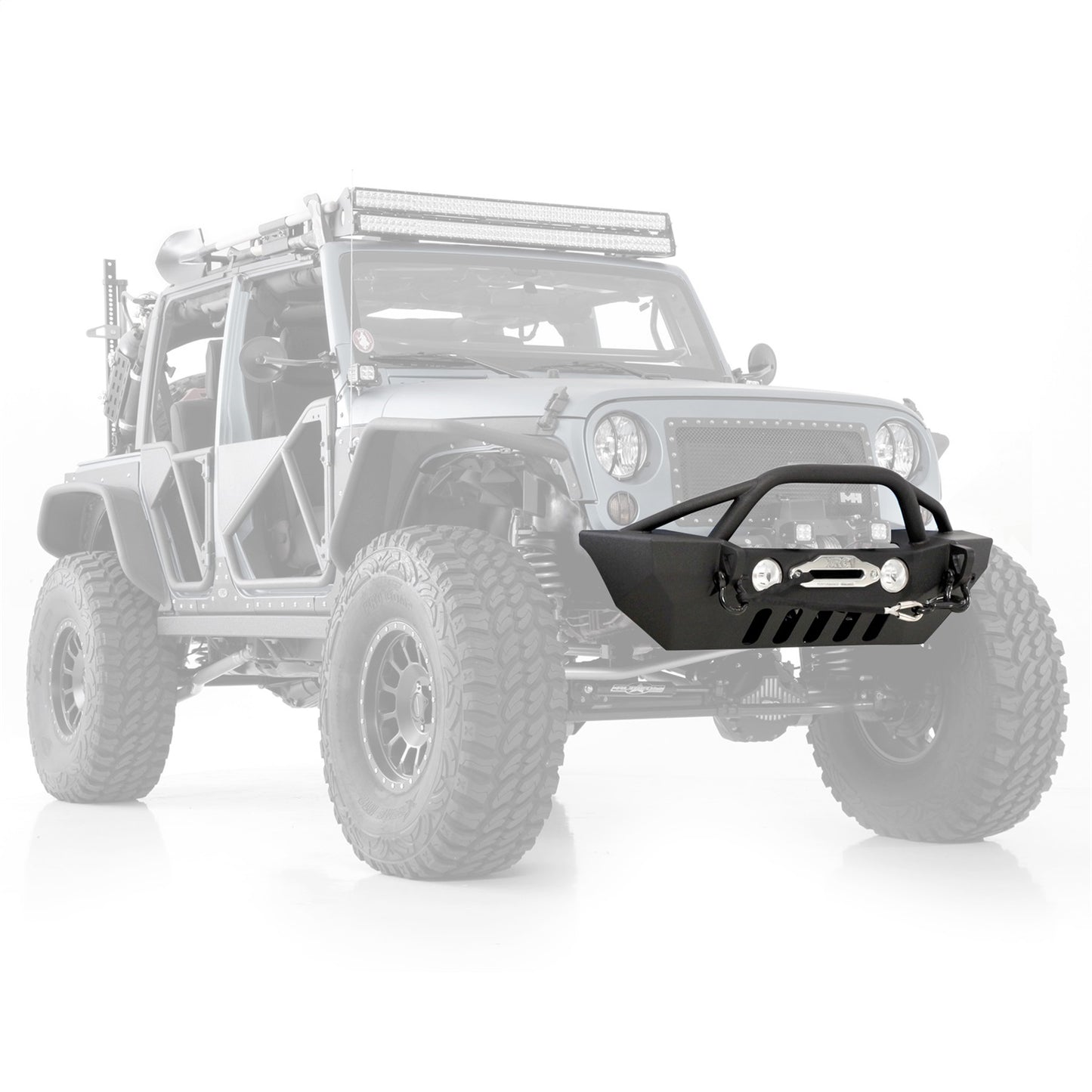 SMITTYBILT | 07-18 Wrangler JK 2/4 Door XRC Gen2 Front Bumper Smittybilt |76807