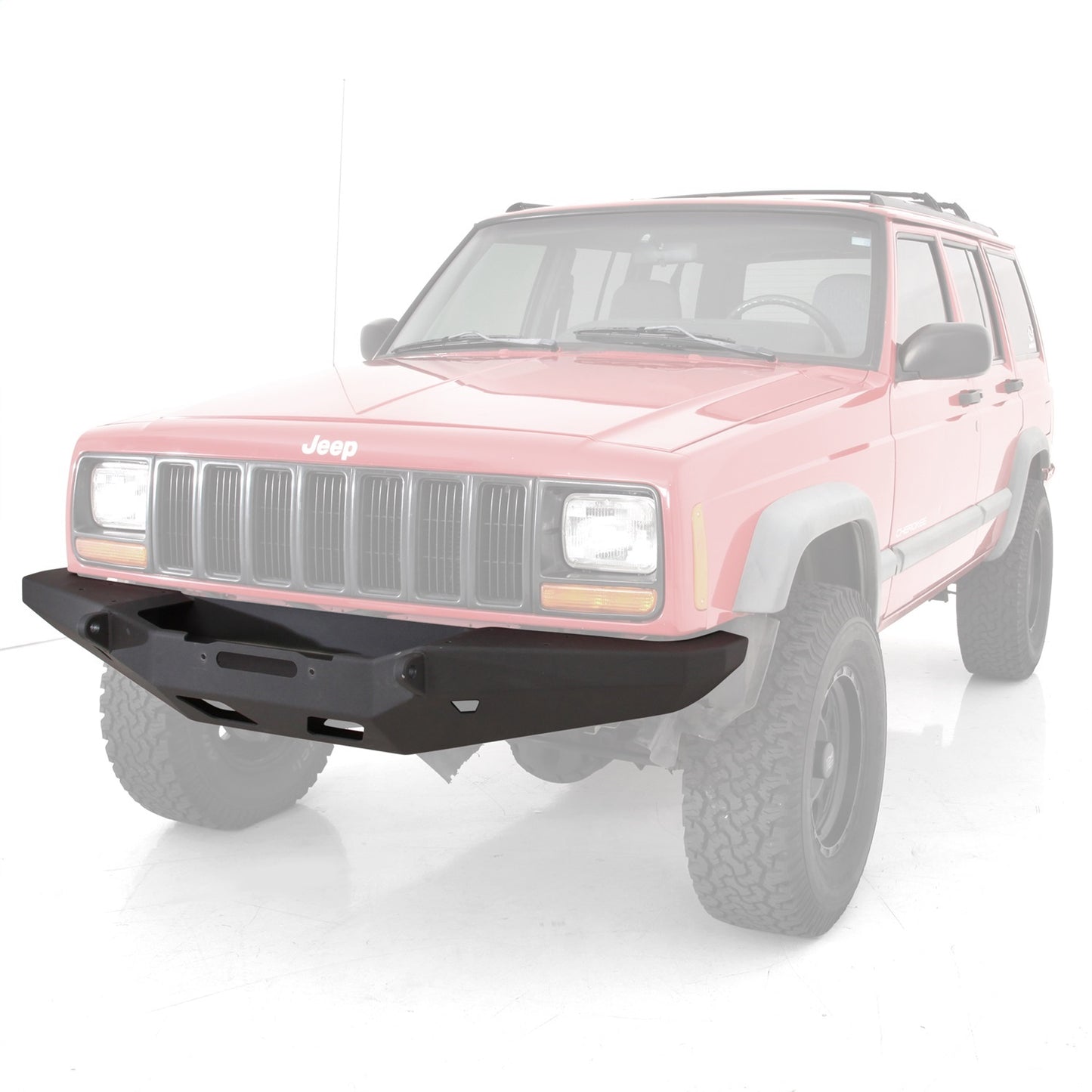 SMITTYBILT | XRC Front Bumper 84-01 Cherokee XJ 2/4 Door Smittybilt |76810