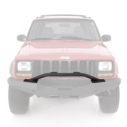 SMITTYBILT | XRC Front Bull Bar Option Fits 76810 Bumper Only 84-01 Cherokee XJ 2/4 Door Smittybilt |76811