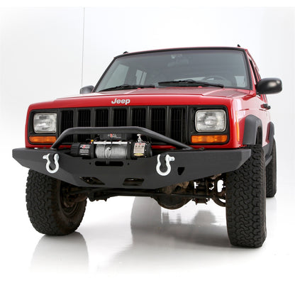 SMITTYBILT | XRC Front Bull Bar Option Fits 76810 Bumper Only 84-01 Cherokee XJ 2/4 Door Smittybilt |76811