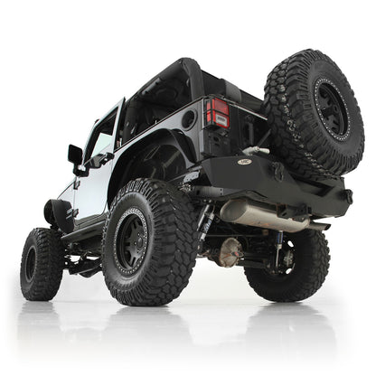 SMITTYBILT | XRC Fender Flares Set Of 4  07-18 Wrangler JK Black Textured Smittybilt |76837