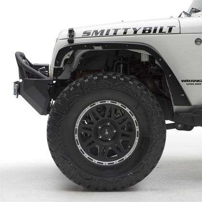 SMITTYBILT | XRC Fender Flares Set Of 4  07-18 Wrangler JK Black Textured Smittybilt |76837