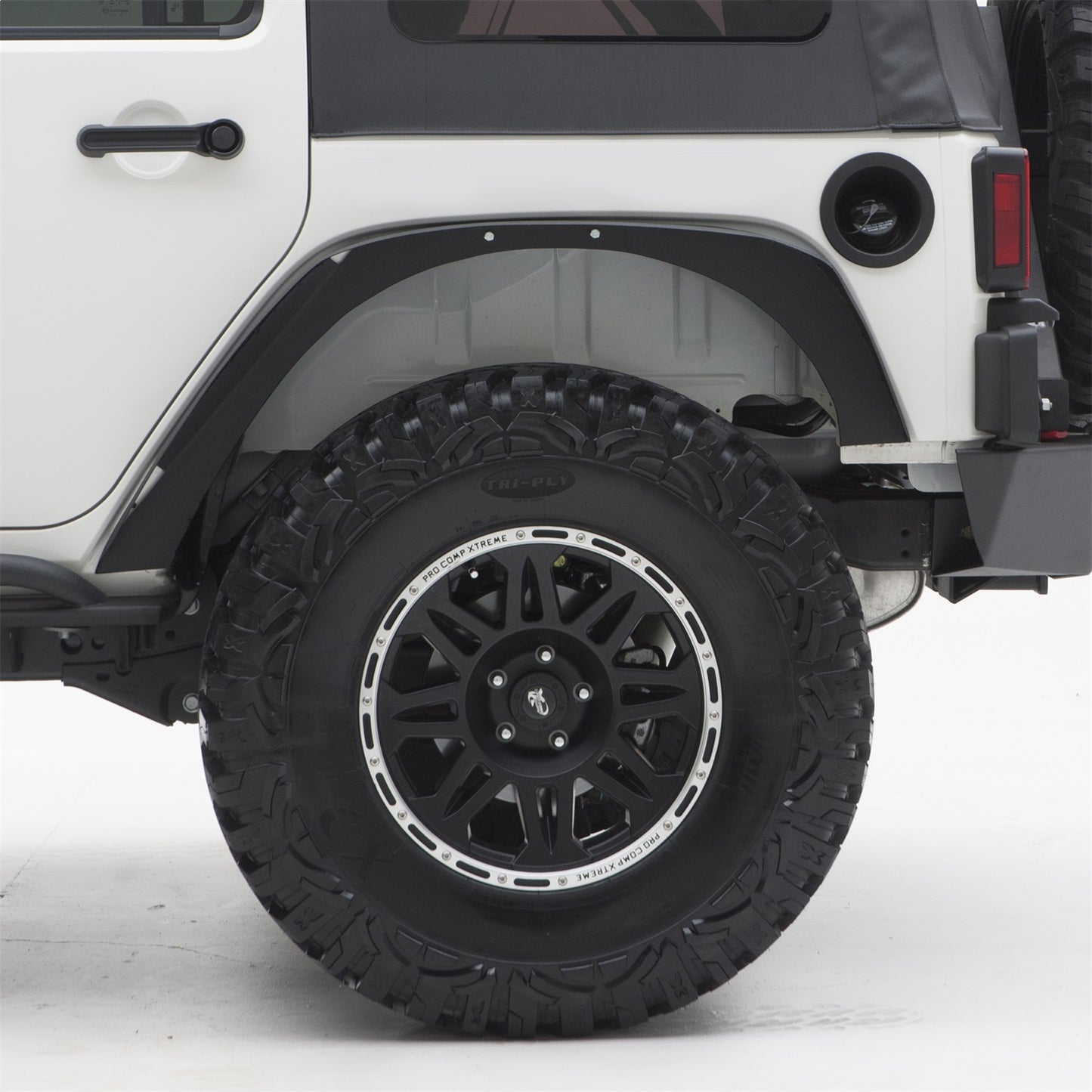 SMITTYBILT | XRC Fender Flares Set Of 4  07-18 Wrangler JK Black Textured Smittybilt |76837