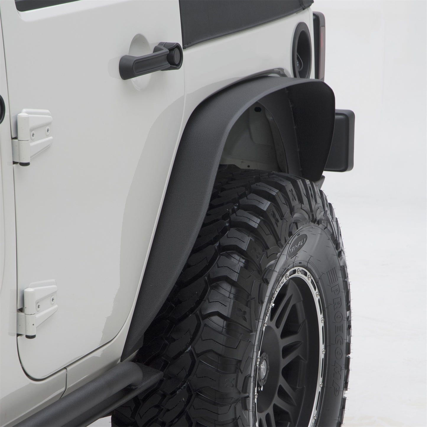 SMITTYBILT | XRC Fender Flares Set Of 4  07-18 Wrangler JK Black Textured Smittybilt |76837