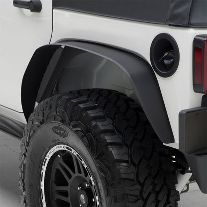 SMITTYBILT | XRC Fender Flares Set Of 4  07-18 Wrangler JK Black Textured Smittybilt |76837