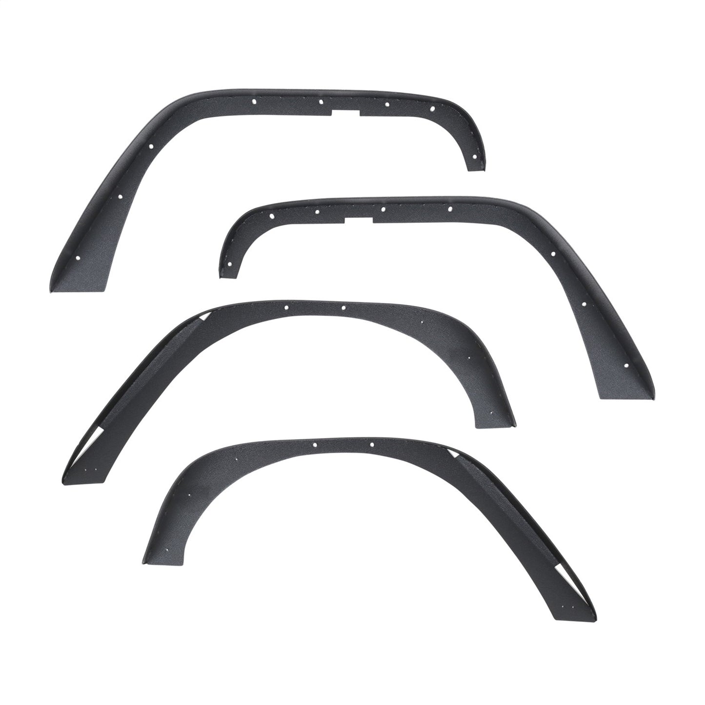 SMITTYBILT | XRC Fender Flares Set Of 4  07-18 Wrangler JK Black Textured Smittybilt |76837