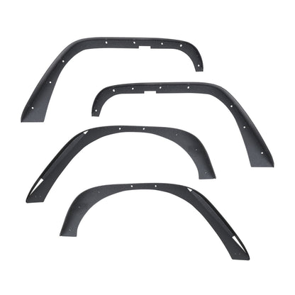 SMITTYBILT | XRC Fender Flares Set Of 4  07-18 Wrangler JK Black Textured Smittybilt |76837