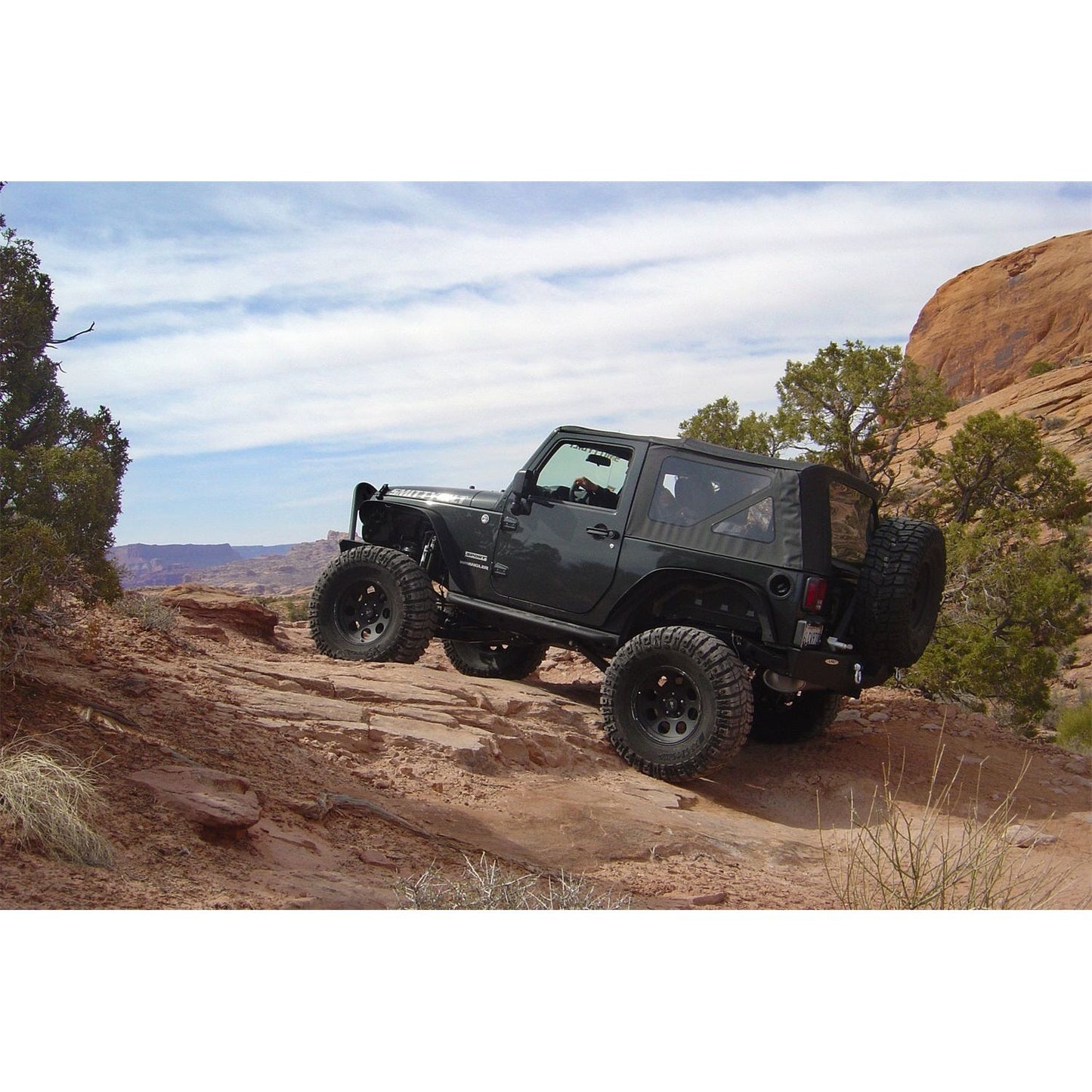 SMITTYBILT | XRC Fender Flares Set Of 4  07-18 Wrangler JK Black Textured Smittybilt |76837