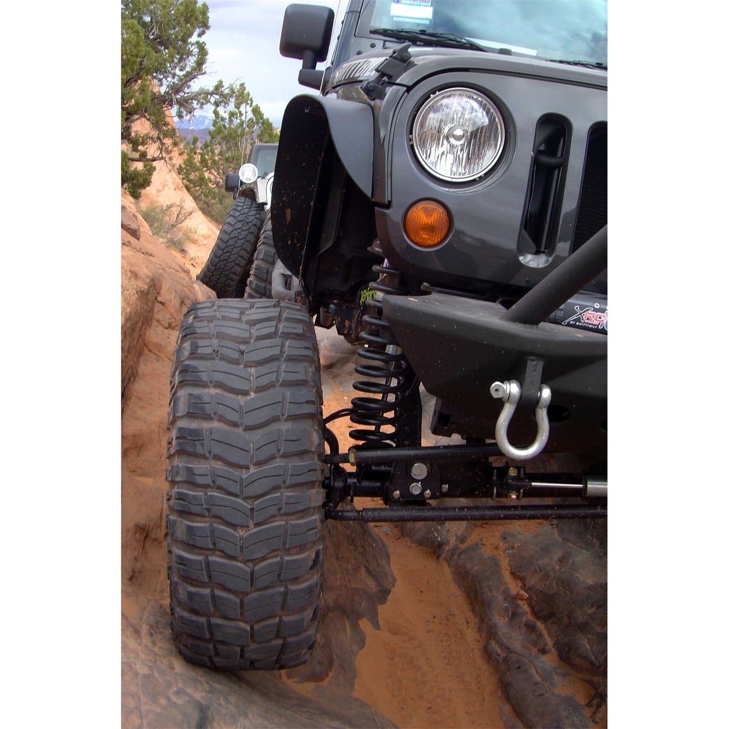 SMITTYBILT | XRC Fender Flares Set Of 4  07-18 Wrangler JK Black Textured Smittybilt |76837