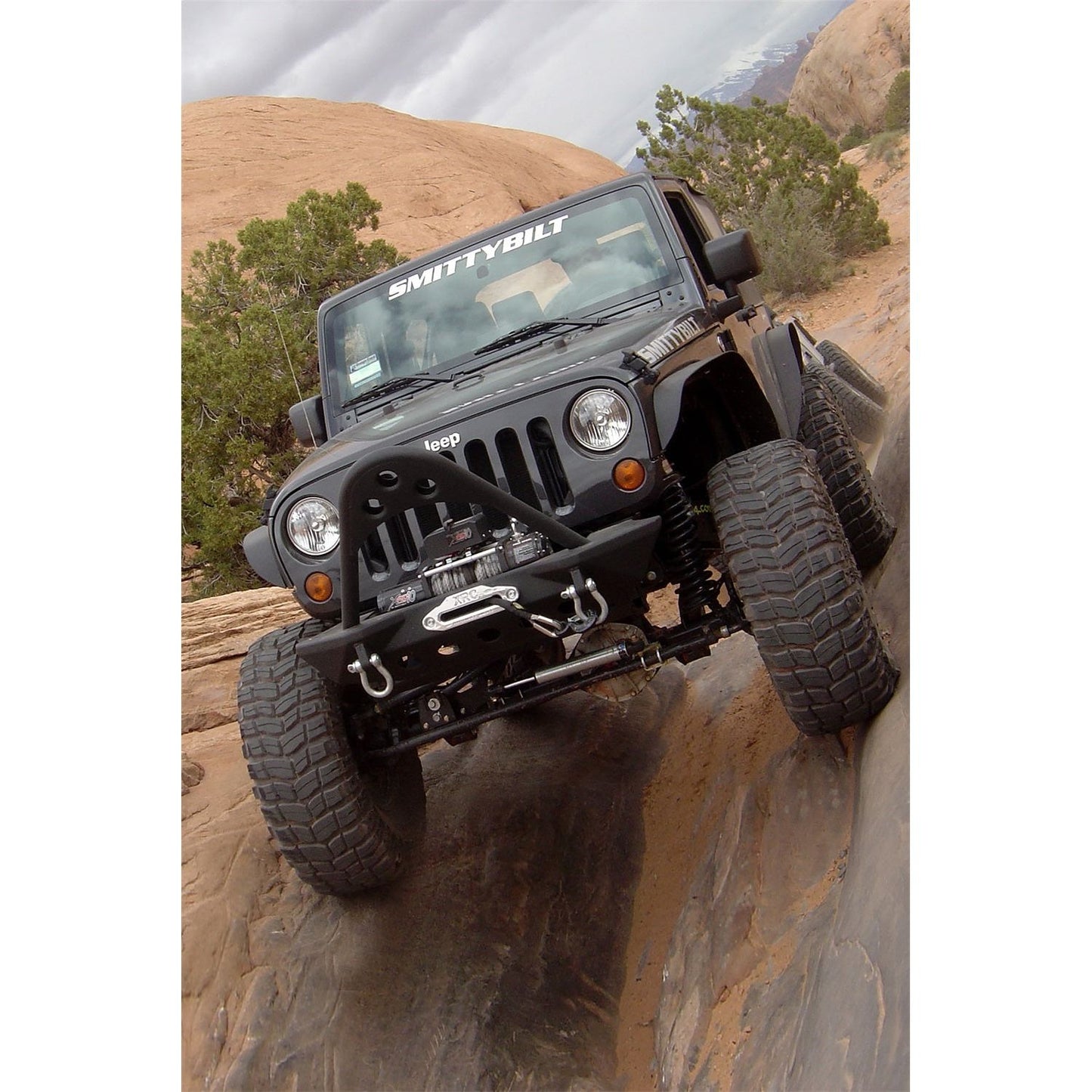 SMITTYBILT | XRC Fender Flares Set Of 4  07-18 Wrangler JK Black Textured Smittybilt |76837