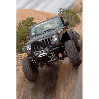 SMITTYBILT | XRC Fender Flares Set Of 4  07-18 Wrangler JK Black Textured Smittybilt |76837