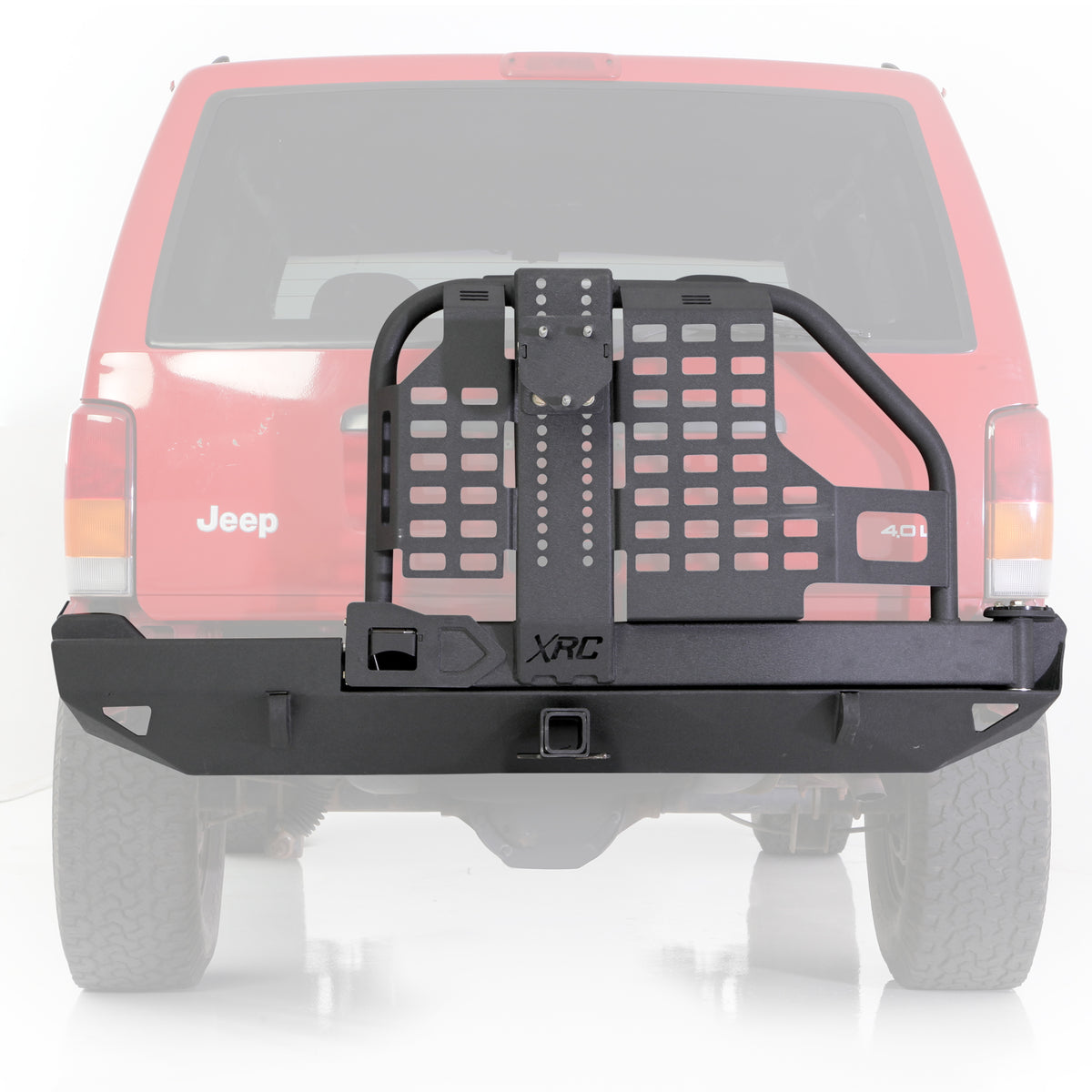 XRC Rear Bumper w/ Swing Gate – Bumper Only (84-01 XJ) view 3