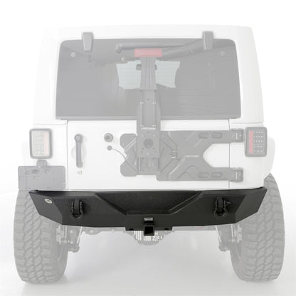 SMITTYBILT | XRC Rear Bumper W Hitch 07-18 Wrangler JK 2/4 Door Smittybilt |76855