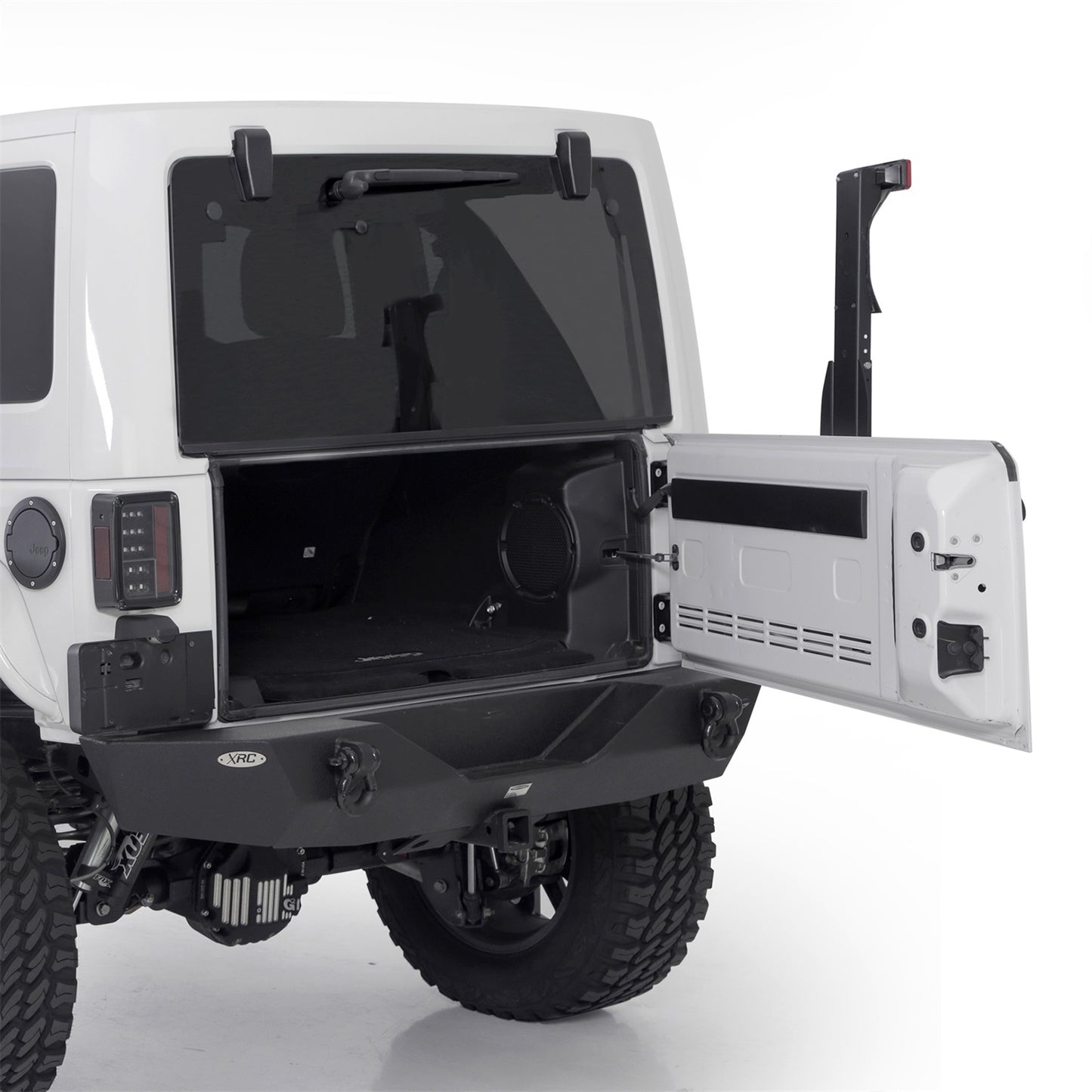 SMITTYBILT | XRC Rear Bumper W Hitch 07-18 Wrangler JK 2/4 Door Smittybilt |76855