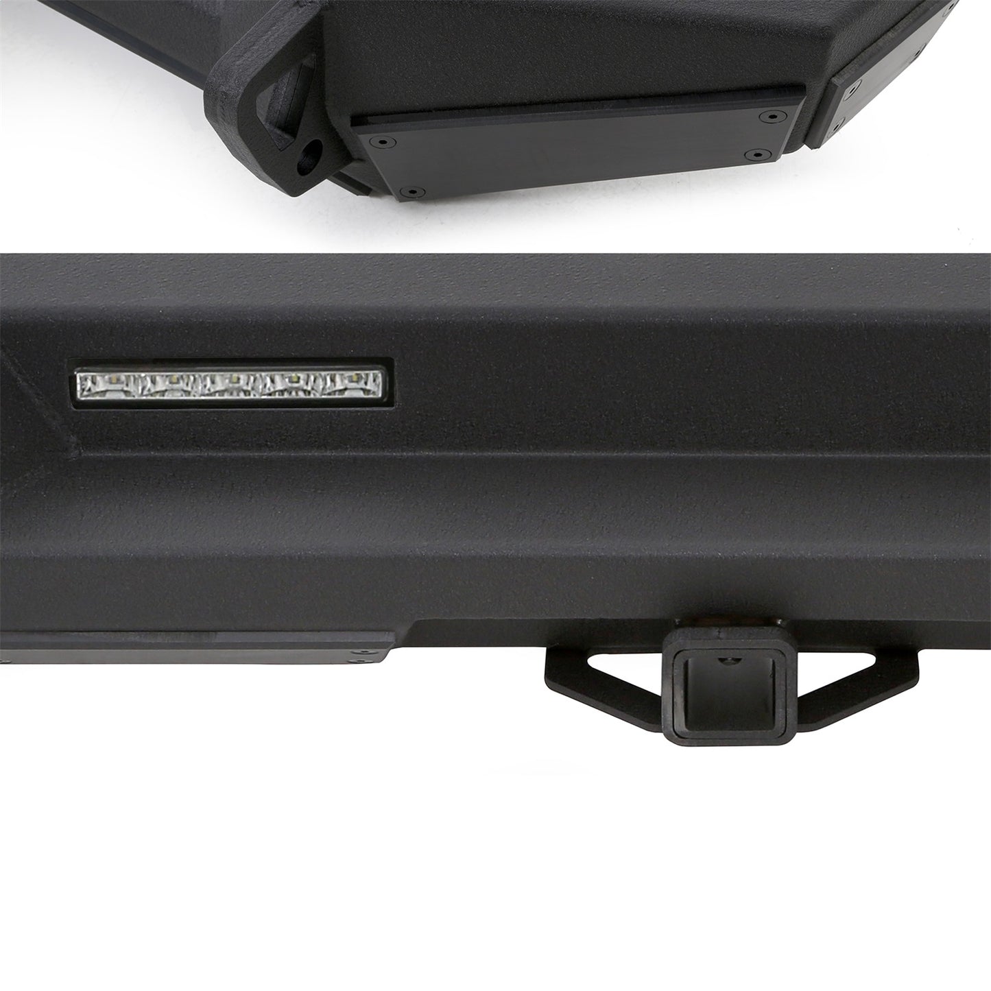 SMITTYBILT | 07-18 Wrangler JK 2/4 Door XRC Gen 2 Rear Bumper Two Stage Textured Matte Black Smittybilt |76858