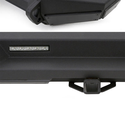 SMITTYBILT | 07-18 Wrangler JK 2/4 Door XRC Gen 2 Rear Bumper Two Stage Textured Matte Black Smittybilt |76858